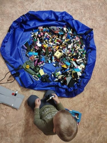 Customer photo review of IncoHacks "One Zip Toy Storage Bag"® - 30% OFF TODAY ONLY