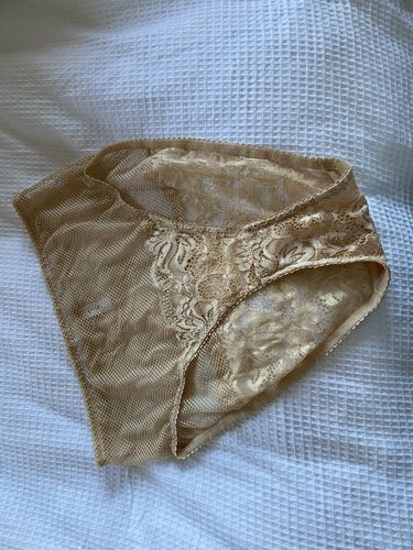 Customer photo review of Lonely Lingerie | Lena High Waisted Brief - Biscuit