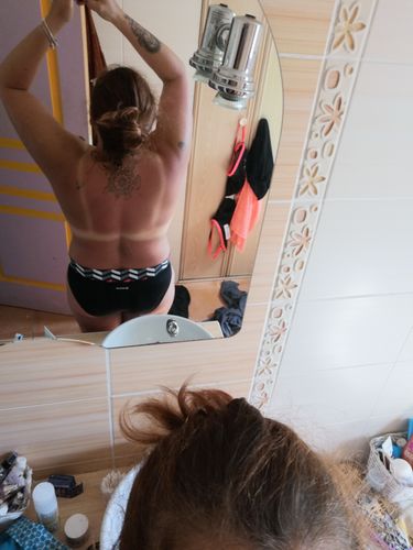 Customer photo review of Good Sun Vitamins Auto-bronzant - 2 mois
