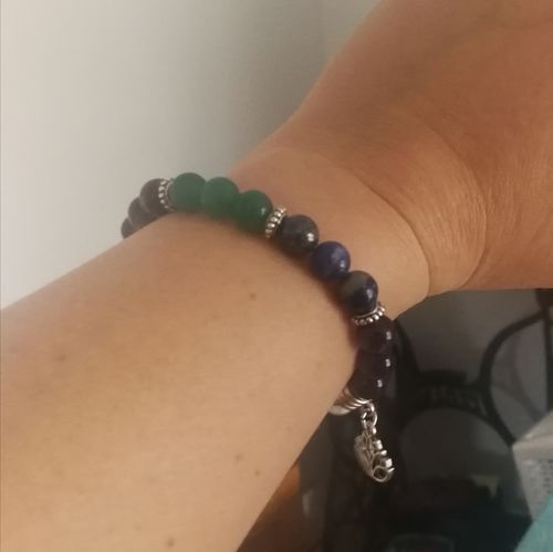 Customer photo review of BRACELET HARMONIE DES CHAKRAS