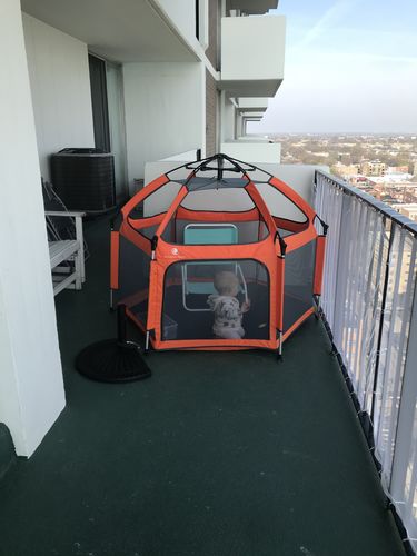 Customer photo review of Pop N' Go® Playpen