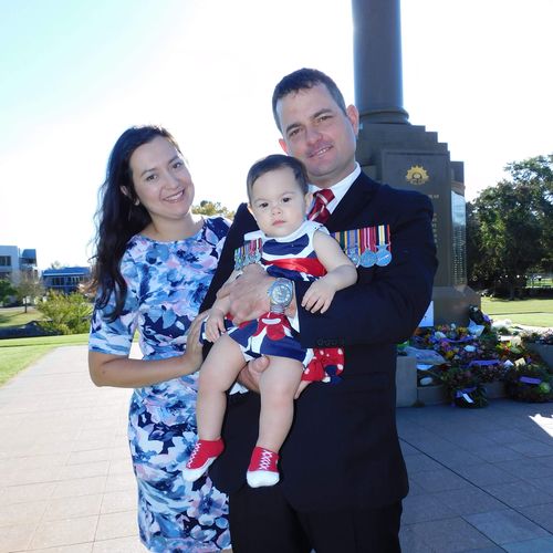 Customer photo review of Luella Print Maternity & Nursing Dress in Aquarelle