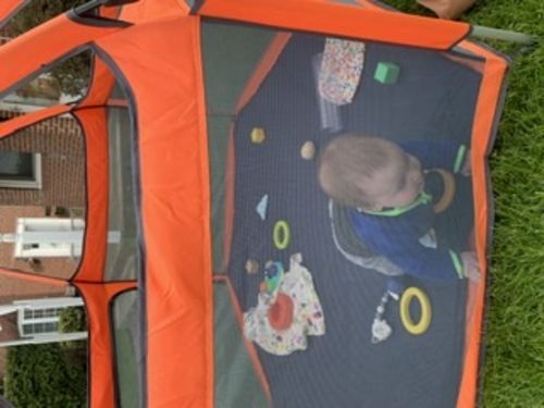 Customer photo review of Pop N' Go® Playpen