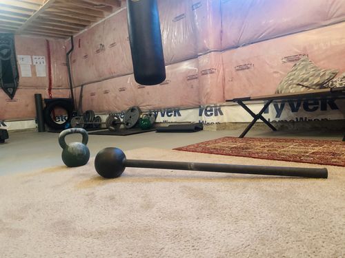 Customer photo review of 45lb Steel Mace a.k.a Macebell