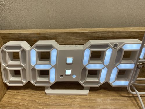 Customer photo review of ASTRONORD™ Digital LED Clock