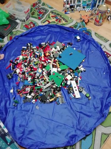 Customer photo review of IncoHacks "One Zip Toy Storage Bag"® - 30% OFF TODAY ONLY