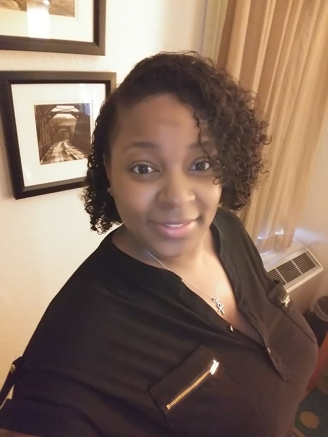 Customer photo review of Heavenly Hydration Grapeseed Hair Mist