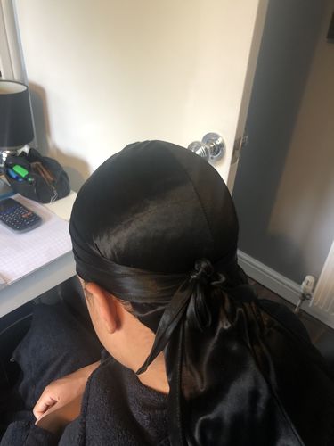 Customer photo review of Silky Durag [12 Colour Options]