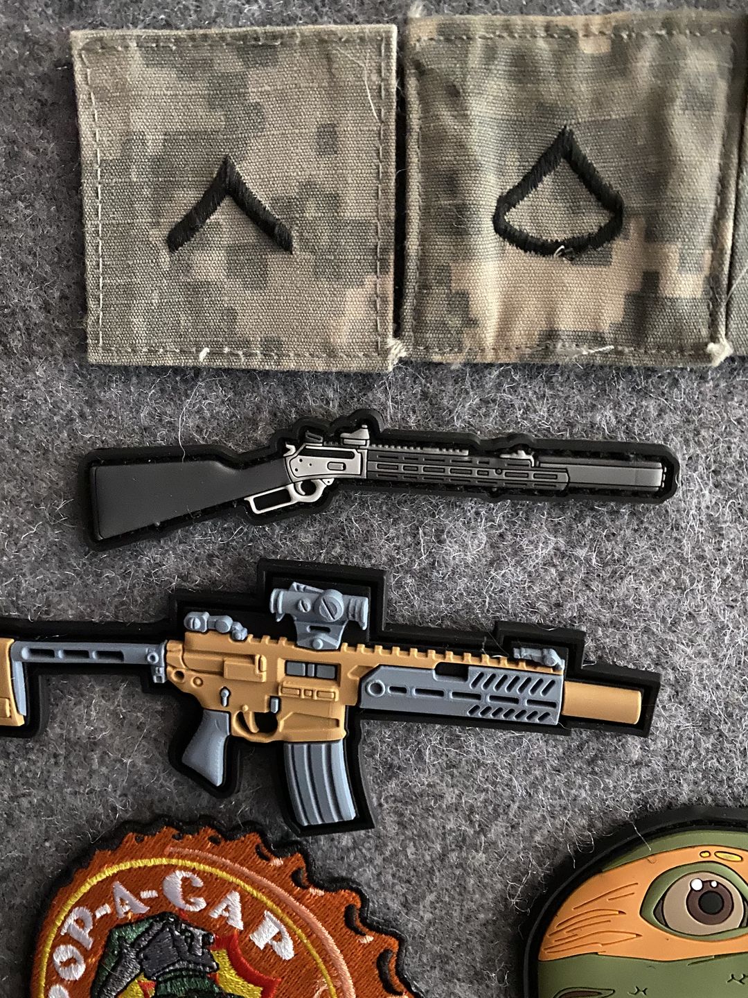 Customer photo review of Lever Action Marlin Morale Patch *Limited*