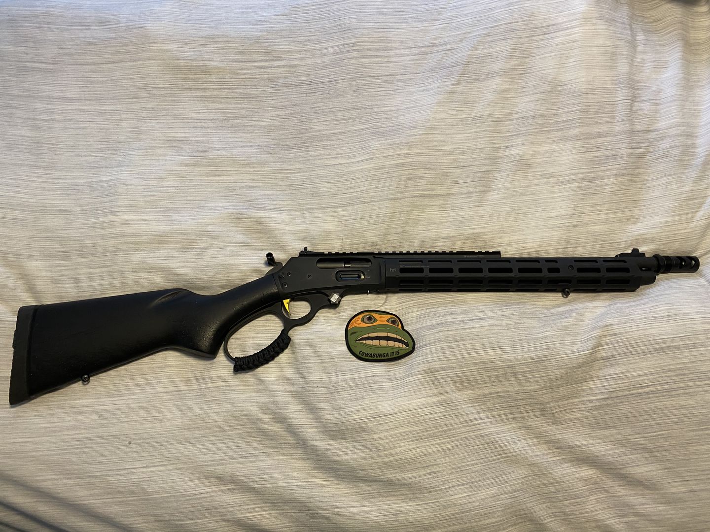 Customer photo review of Cowabunga Morale Patch