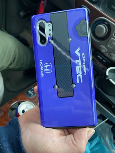 Customer photo review of Honda Engine Phone Case