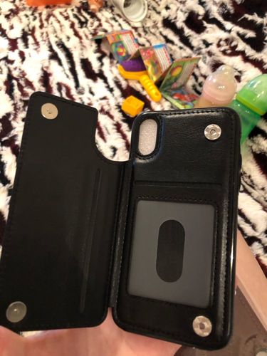 Customer photo review of 2020 Luxury Retro Leather Card Slot Holder Business Cover Case For iPhone 11 11Pro 11Pro MAX XS MAX X XR 8 7 6S 6Plus