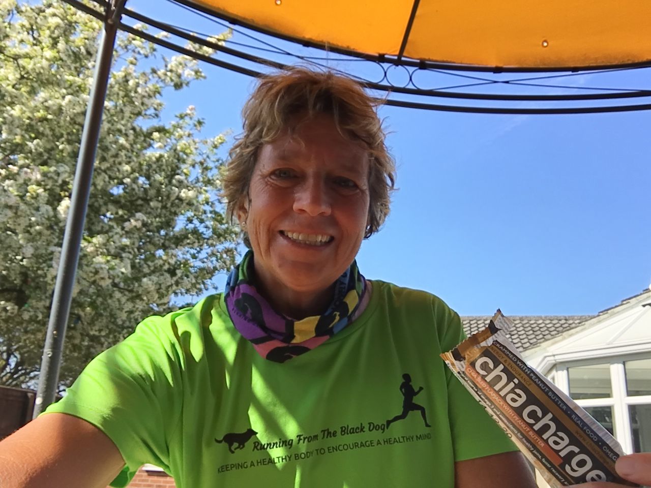 Customer photo review of Chia Seed Energy Flapjacks 80g 23 bars in a box   Salted Caramel, Banana, Berry No Added Sugar, Original Sea Salt
