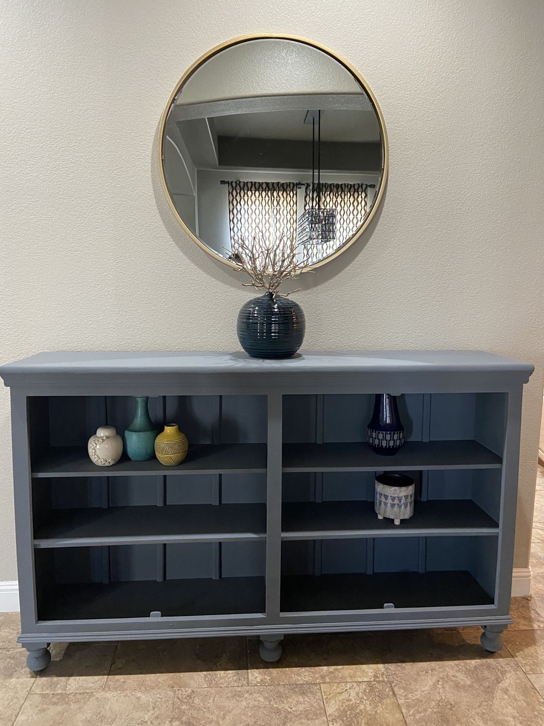 Customer photo review of Vanderbilt Gray - One Step Paint