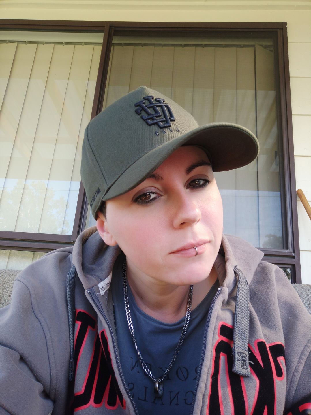 Customer photo review of Khaki Green A-Frame LVCO Snapback