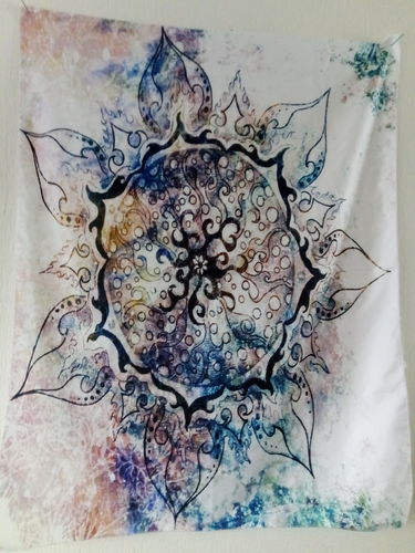 Customer photo review of Boho Mandala Tapestry