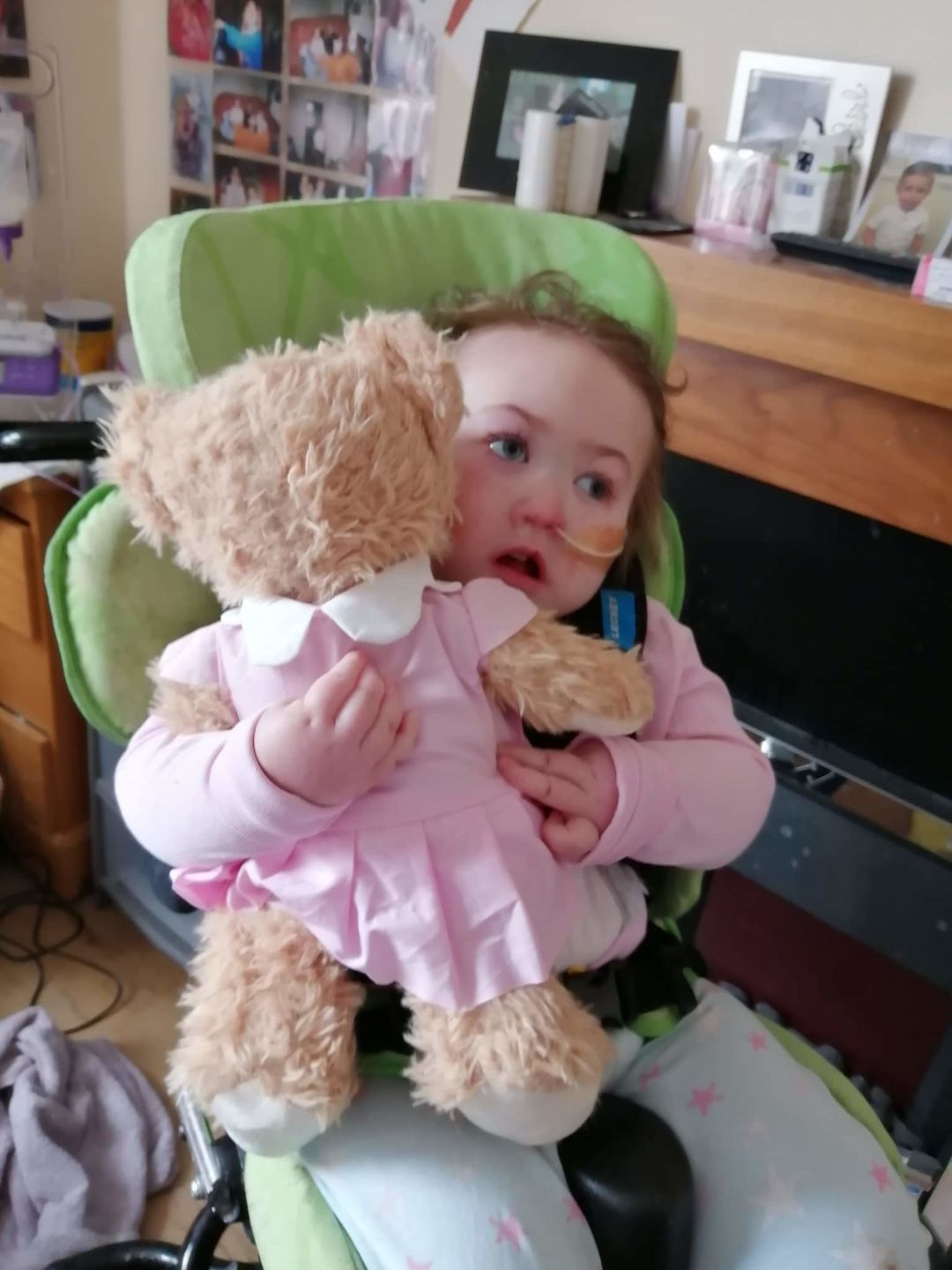Customer photo review of Peggy The Girl Teddy Bear
