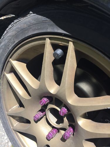 Customer photo review of Tyre-Tire Pressure Monitoring System Cigarette Lighter Plug TPMS LCD Display 4 External Sensors (D9 TPMS)