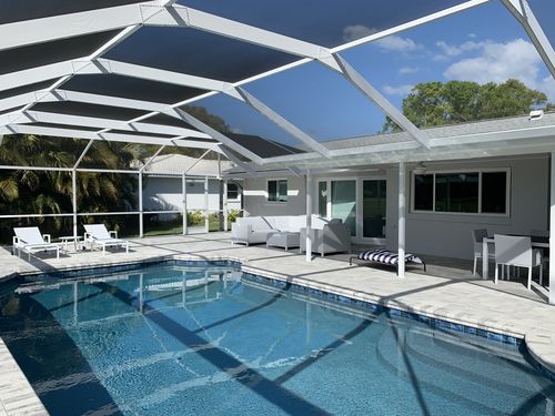 Customer photo review of Milan 15 Piece Combination Outdoor Furniture Set in Beige