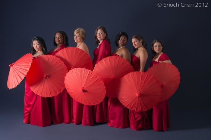 Customer photo review of 28" Red Paper Parasol Umbrella (Sun Protection)