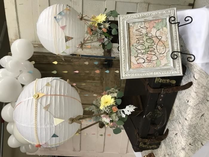 Customer photo review of 6-Pack 12" White Parallel Ribbing Round Paper Lanterns