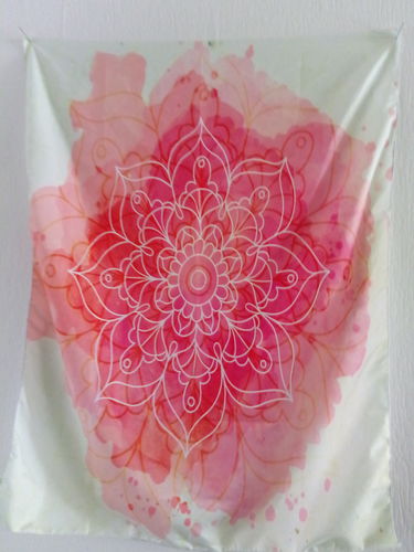 Customer photo review of Indian Mandala Tapestry
