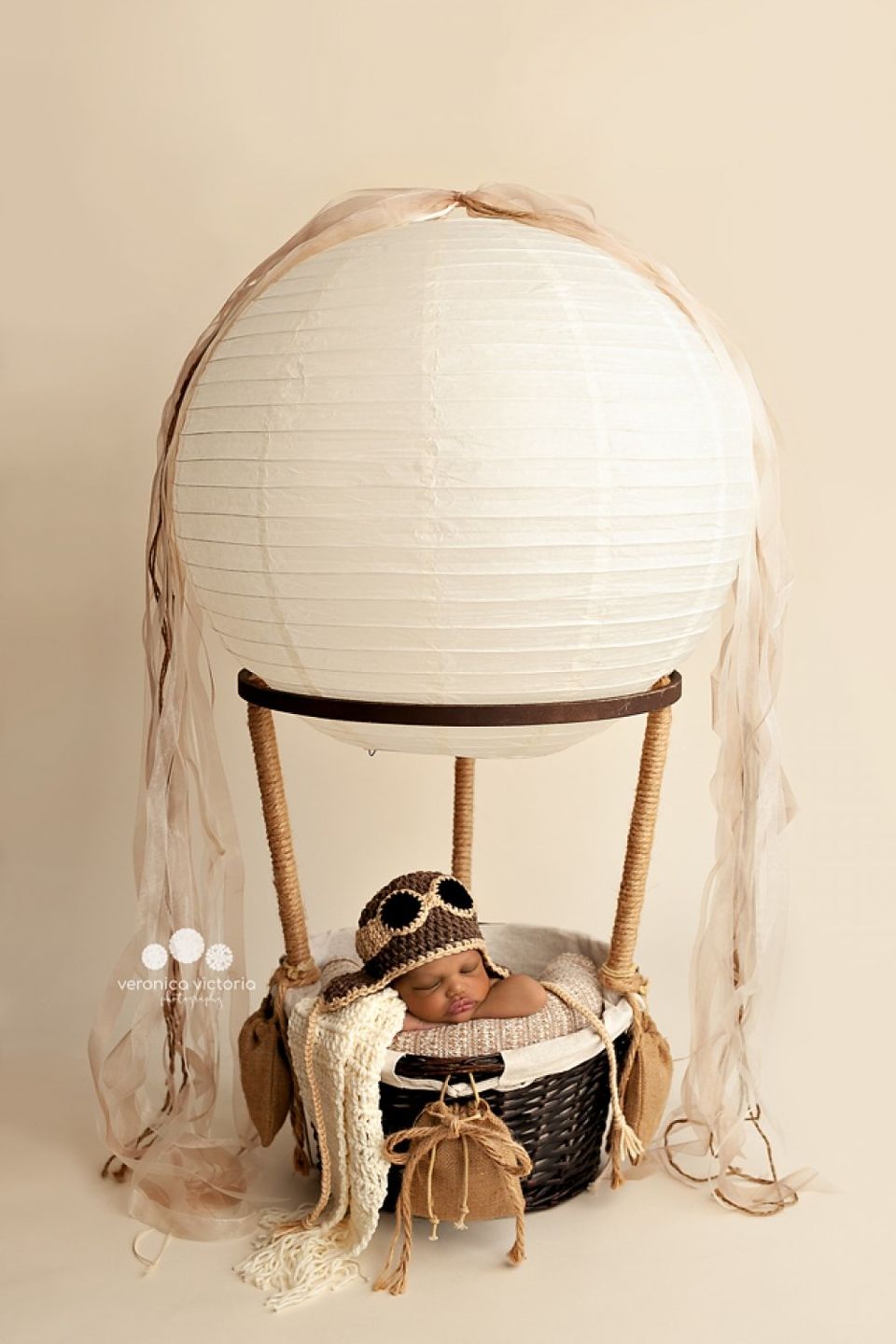 Customer photo review of 24" Beige / Ivory Round Paper Lantern, Even Ribbing, Chinese Hanging Wedding & Party Decoration