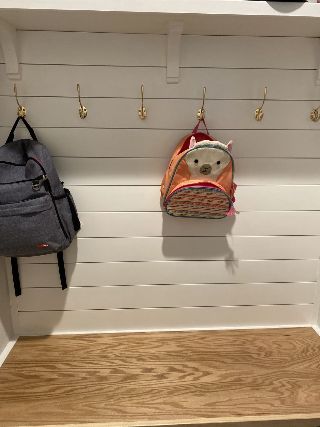 Customer photo review of Classic Brass Hat & Coat Hook