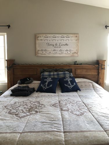 Customer photo review of Custom Couple Music Premium Canvas - Ready to Hang