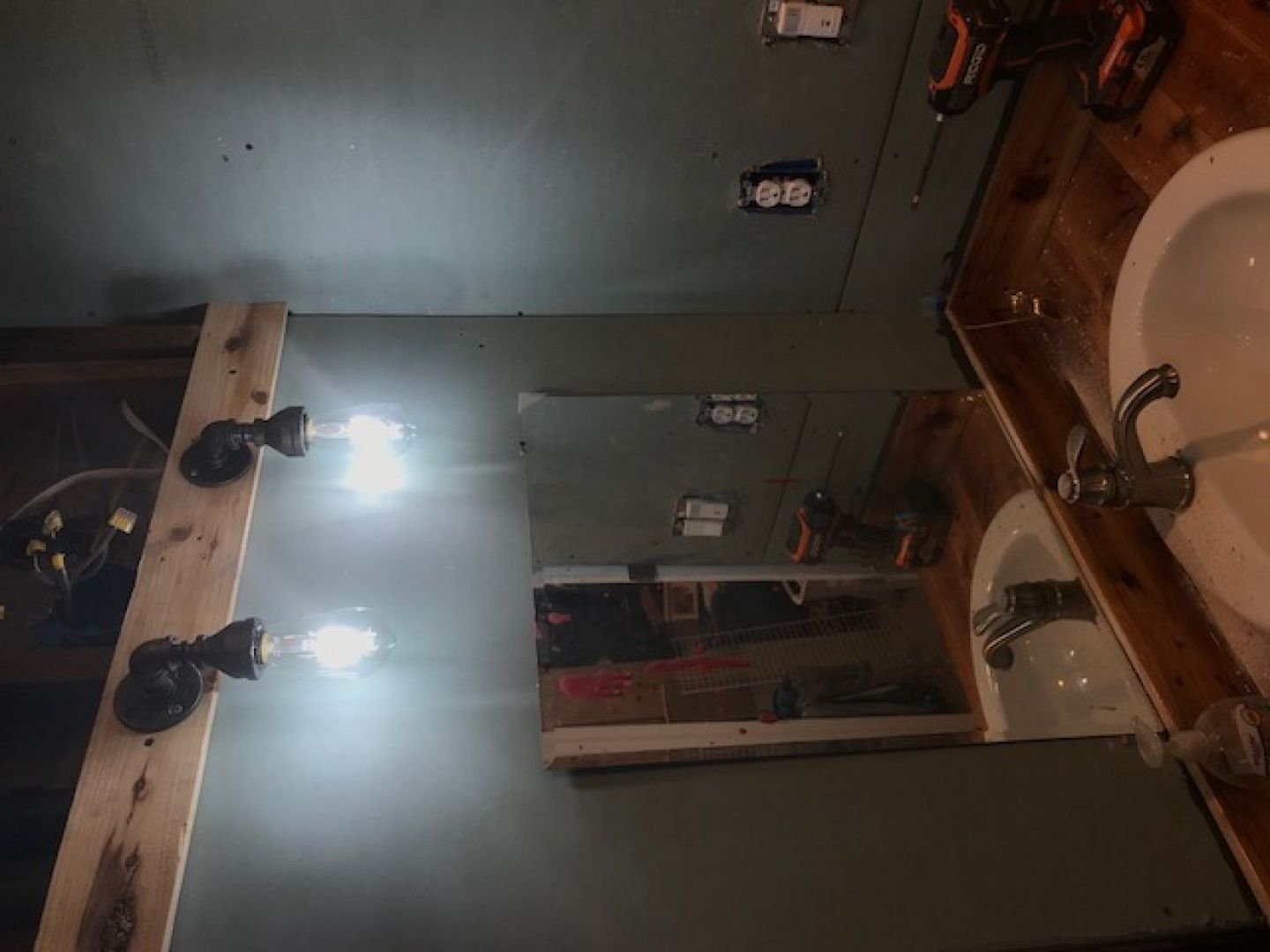 Customer photo review of 15FT Single Socket Black Weatherproof Outdoor Pendant Light Lamp Cord - Electrical Swag Light Kit