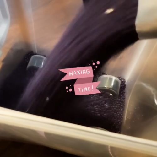 Customer photo review of Wholesale Poseidon | Bulk Polymer Blend Hard Wax | Pro Series