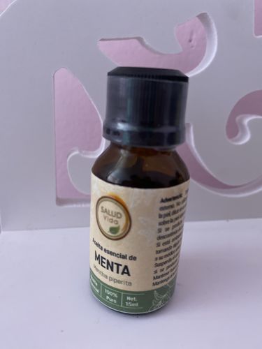 Customer photo review of Aceite esencial de menta (Mentha Piperita spp)