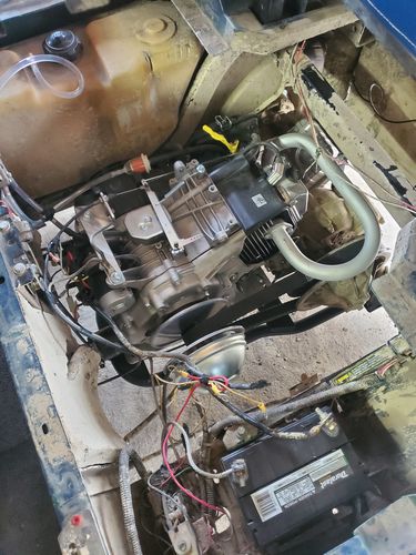 Customer photo review of EZGO Replacement Drive Belt for 625cc Engine Kit
