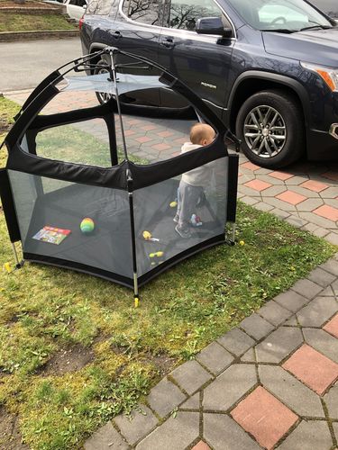 Customer photo review of Pop N' Go® Playpen