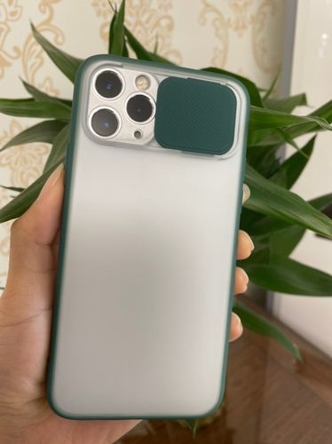 Customer photo review of Anti-Spy Thin Slide Camera Protection Cases For iPhone 11 Pro Max X XR XS Max 6 6S 7 8 Plus