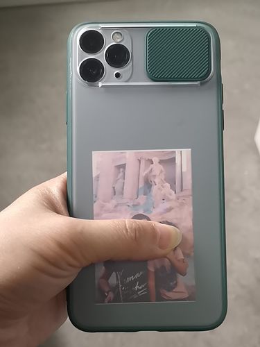 Customer photo review of Anti-Spy Thin Slide Camera Protection Cases For iPhone 11 Pro Max X XR XS Max 6 6S 7 8 Plus