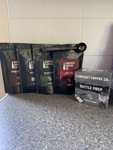 Customer photo review of Ground Coffee Sample Bags