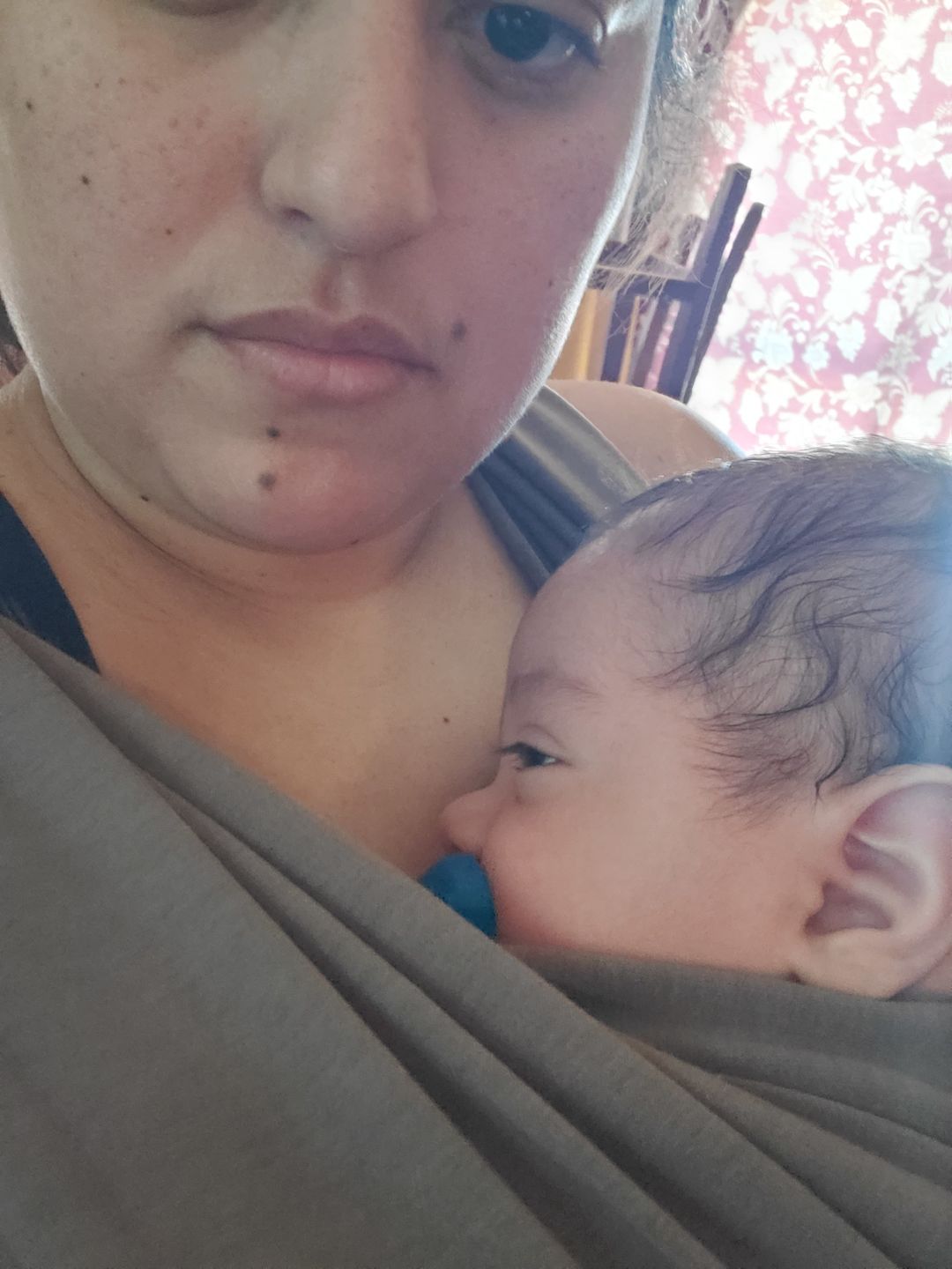 Customer photo review of Baby Wrap Carrier (40% OFF NOW!)