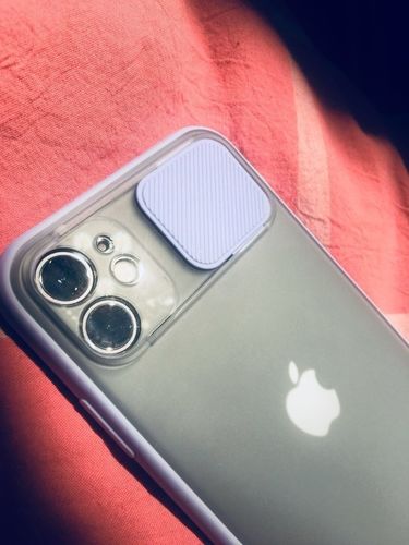 Customer photo review of Anti-Spy Thin Slide Camera Protection Cases For iPhone 11 Pro Max X XR XS Max 6 6S 7 8 Plus