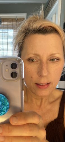 Customer photo review of Henna Cone Bottle - For Faux Freckles and Tattoos (T)