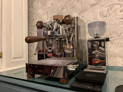 Customer photo review of Lelit Bianca Pressure Profile Dual Boiler PID Rotary Pump Wood V2