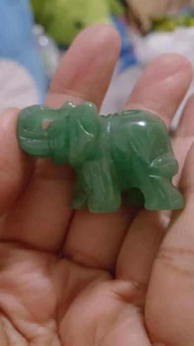 Customer photo review of Reiki Elephant Figurines