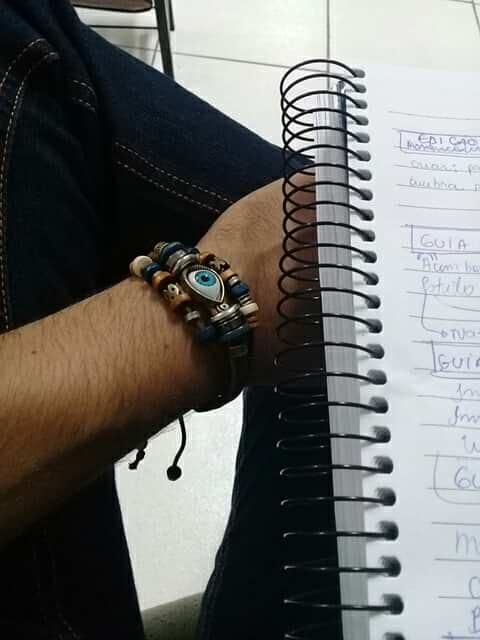 Customer photo review of Anti-jealousy Evil Eye Bracelet