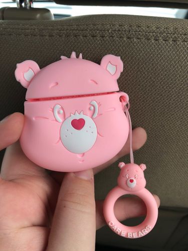 Customer photo review of HipCity CareBear AirPod Case