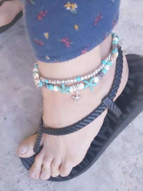 Customer photo review of Call Of Sirens Anklet
