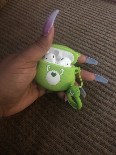 Customer photo review of HipCity CareBear AirPod Case