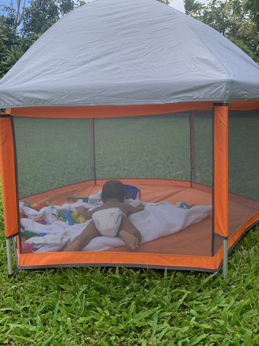 Customer photo review of Pop N' Go® Playpen
