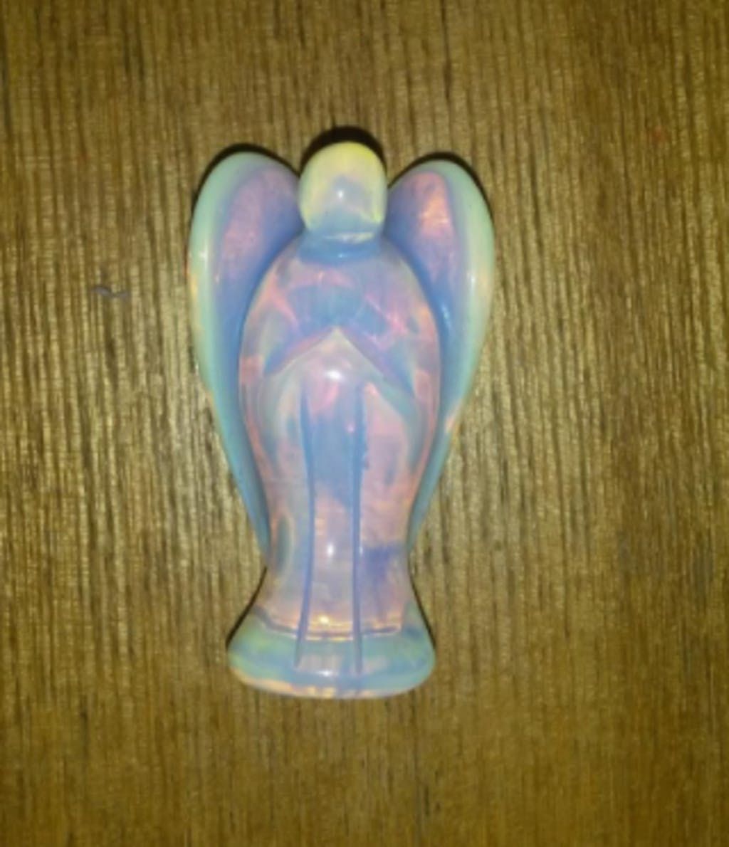 Customer photo review of Pocket Guardian Angel Amulet