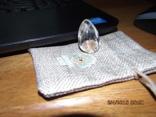 Customer photo review of Garden Quartz Droplet