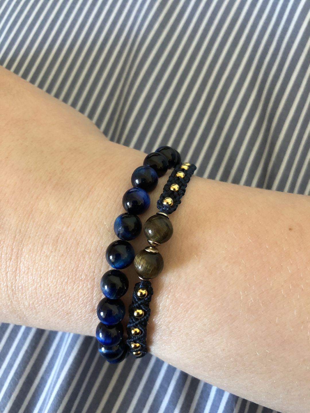 Customer photo review of Hawk Eye Bracelet